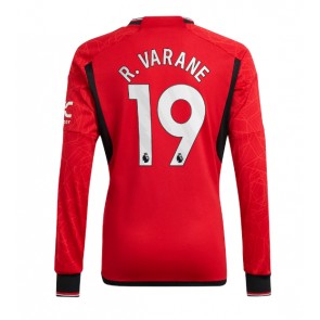 Manchester United Raphael Varane #19 Domaci Dres 2023-24 Dugim Rukavima